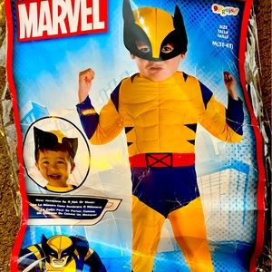 3t/4t Marvel Wolverine Halloween costume